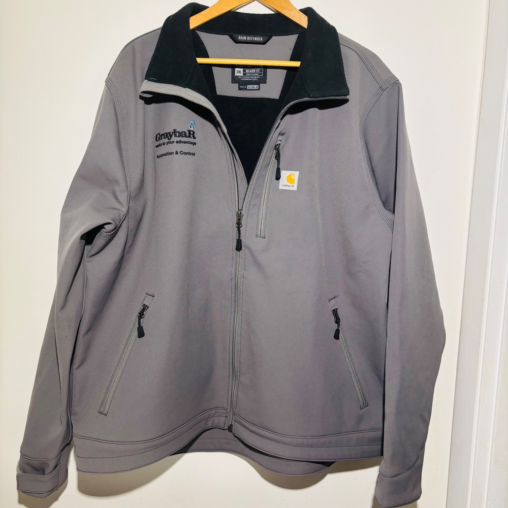 Carhartt RAIN DEFENDER RELAXED FIT HEAVYWEIGHT SOFTSHELL WORKWEAR JACKET 2XL